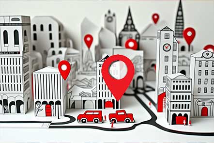 Aufmerksamkeit bei Nutzer mit lokaler Suchanfrage – Standorte werden bei einer Suchanfrage für ein Produkt oder Dienstleistung »in der Nähe« angezeigt.